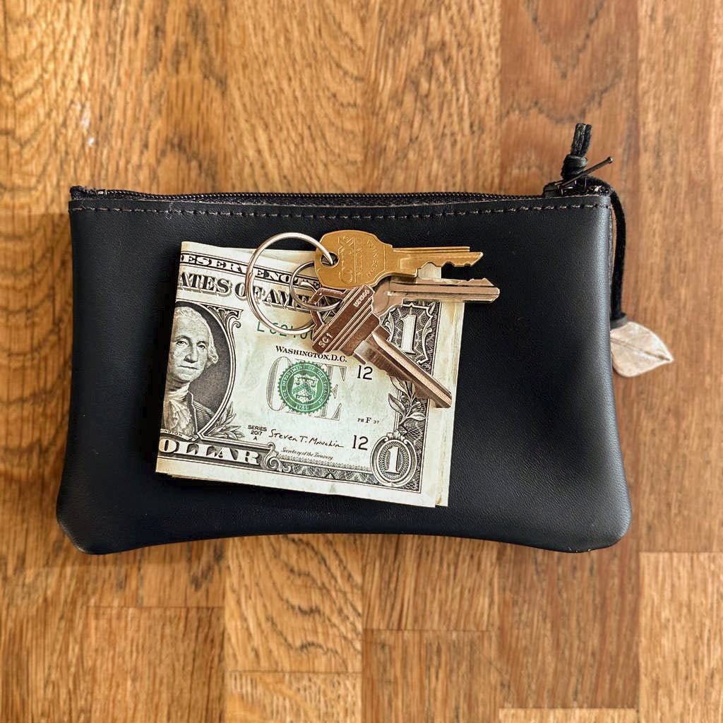 Bird in Bag – Womens Leather Mini Clutch Wallet with Coin Purse for Student  Fashionistas